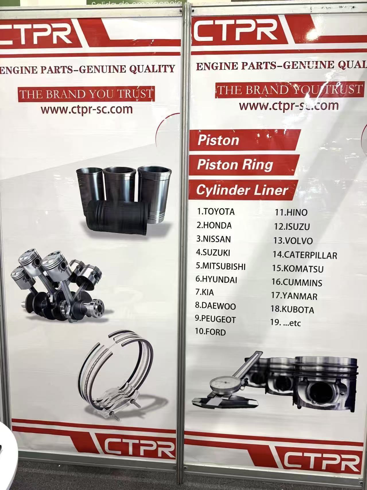 CTPR Engine Components Display